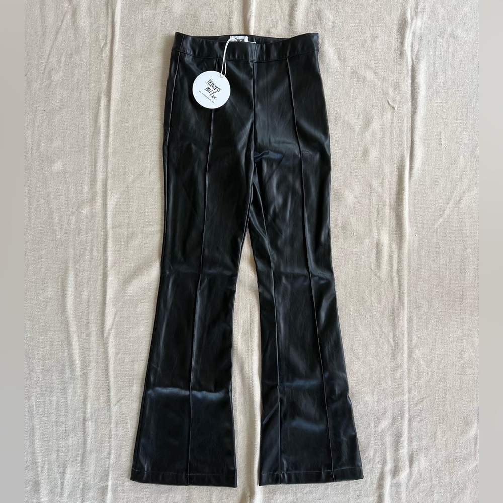 Princess Polly Braden Pant Black, Size 4